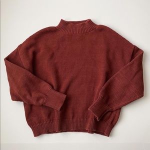 Misha & Puff adult mockneck sweater